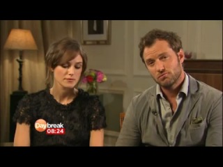 Keira Knightley and Jude Law on Anna Karenina (2012)